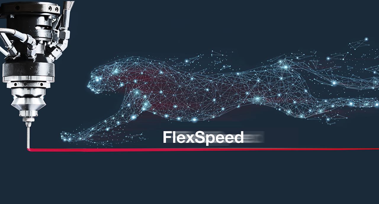 Mit der brandneuen geschwindigkeitsabhängigen Dosiertechnologie FlexSpeed von RAMPF Production Systems werden Durchlaufzeiten in der Serienfertigung um mehr als 50 Prozent reduziert.